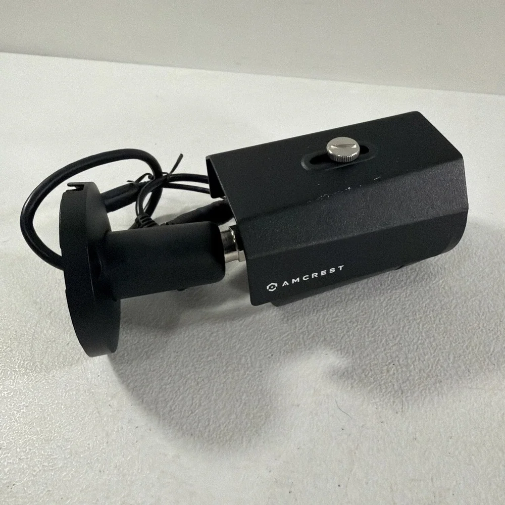 Amcrest IP2M-843EB Wired Black Bullet Security IP Camera AS IS‎ UNTESTED
